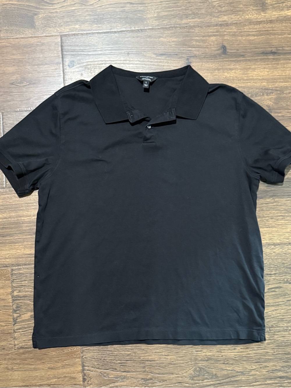 Banana Republic Black Polo Shirt - Timeless Casual